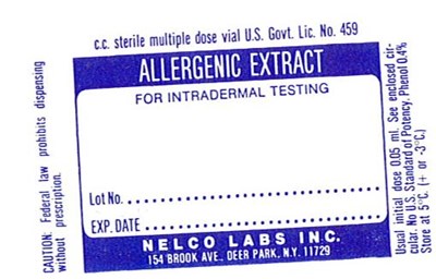 Stock Concentrate Large Label - Nelco Stock Concentrate Large Label